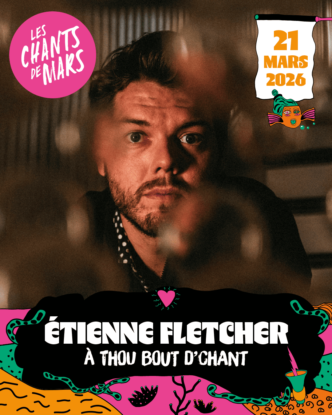 21 MARS - ETIENNE FLETCHER +  Clémentine Weck